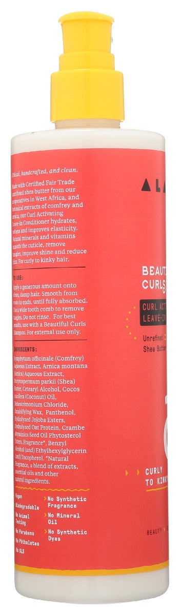 Alaffia: Curl Activating Leave In Conditioner, 12 Fo