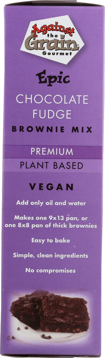 Against The Grain: Epic Chocolate Fudge Brownie Mix, 19 Oz