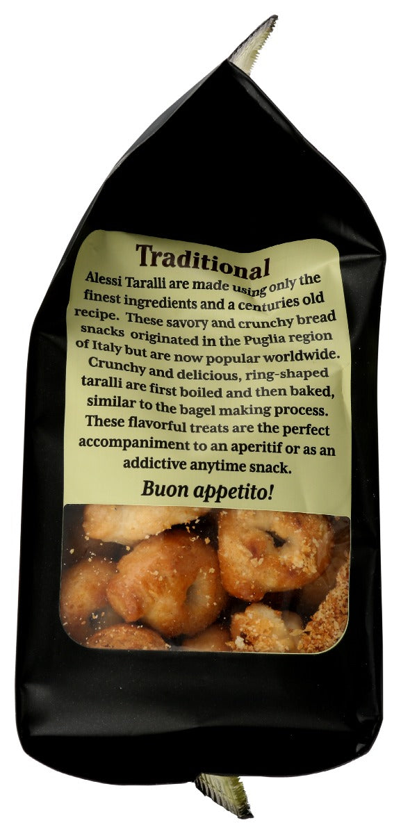 Alessi: Italian Organic Taralli Traditional, 7 Oz