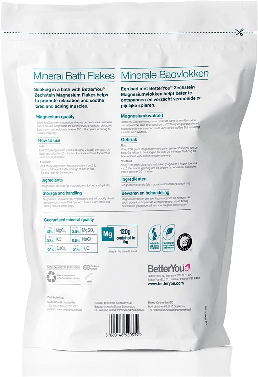 Better You: Magnesium Flakes, 35.27 Oz