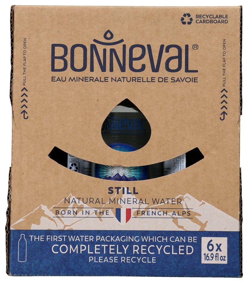 Bonneval: Still Natural Mineral Water 6Pk, 101.4 Fo