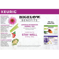 Bigelow: Stay Well Lemon Echinacea Tea Kcup, 10 Ea