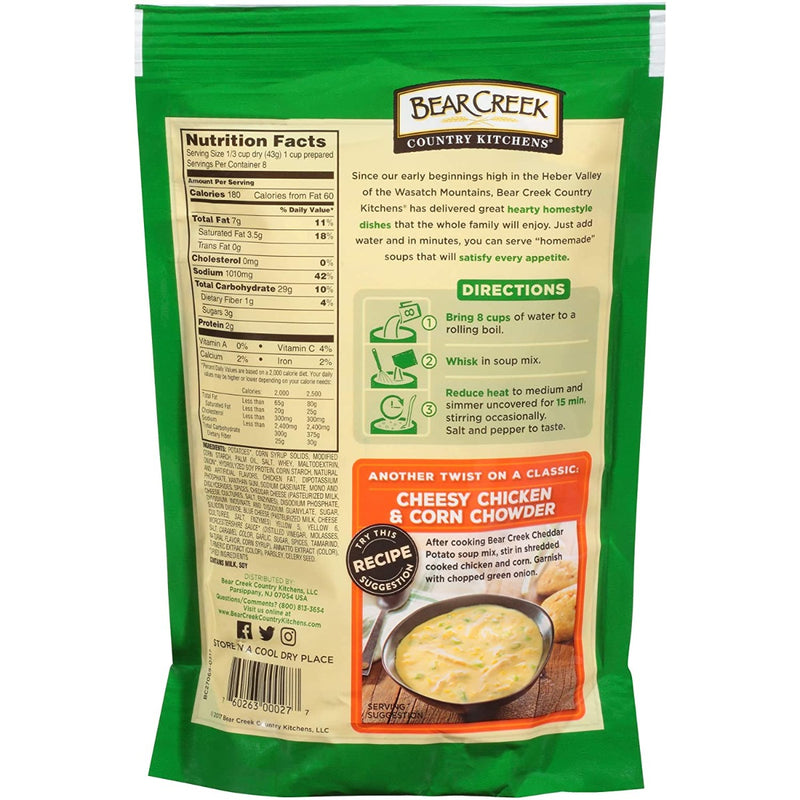 Bear Creek: Cheddar Potato Soup Mix, 12.1 Oz