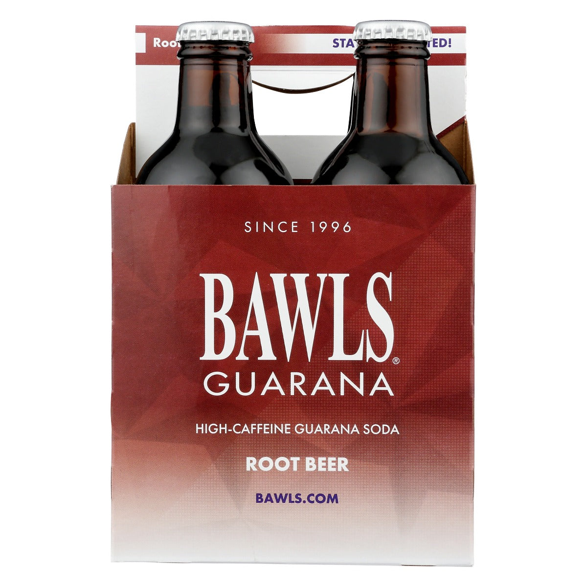 Bawls Guarana: Root Beer 4 Pack, 40 Oz