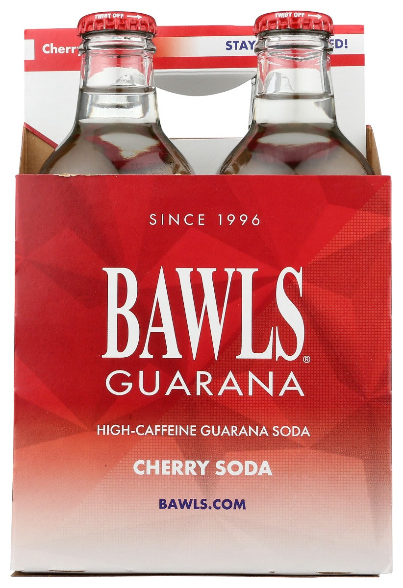 Bawls Guarana: Cherry 4 Pack, 40 Oz