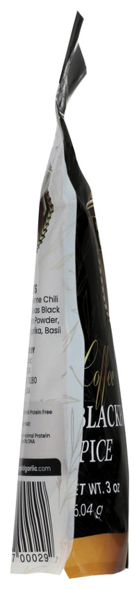 Black Gold Garlic: Coffee Blackening Spice, 3 Oz