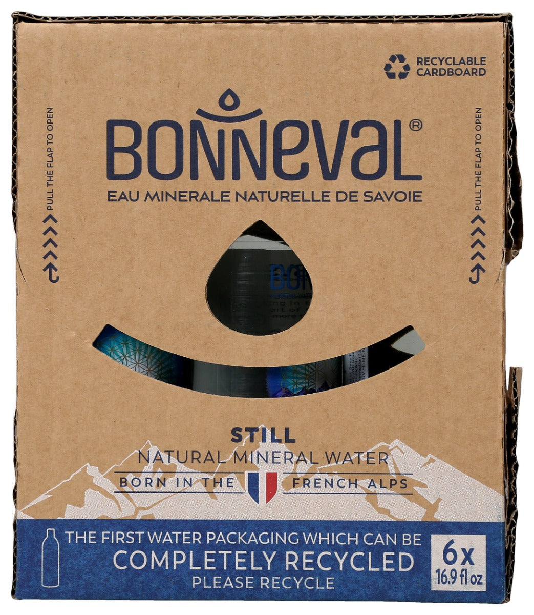 Bonneval: Still Natural Mineral Water 6Pk, 101.4 Fo