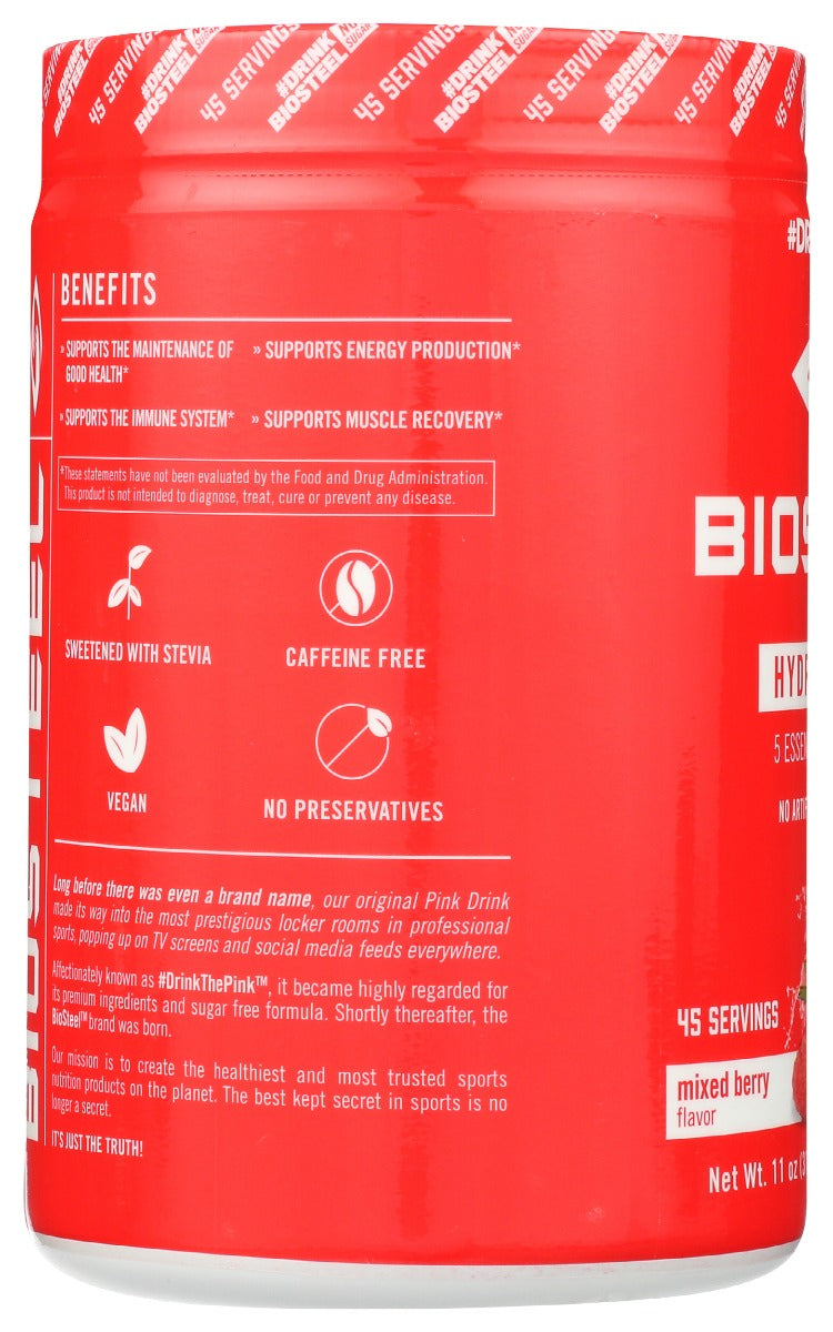 Biosteel: Hydration Mix Mixed Berry, 11 Oz