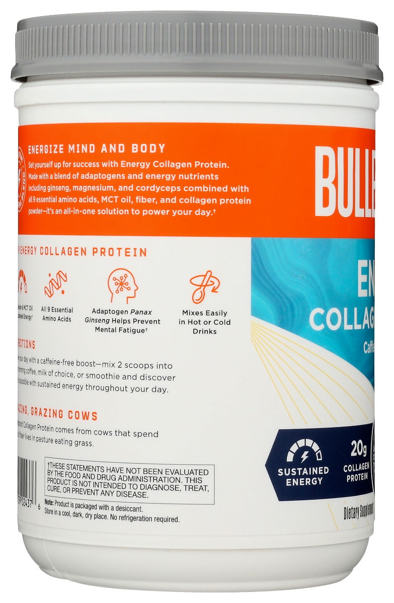 Bulletproof: Energy Collagen Protein Vanilla Bean, 12.7 Oz