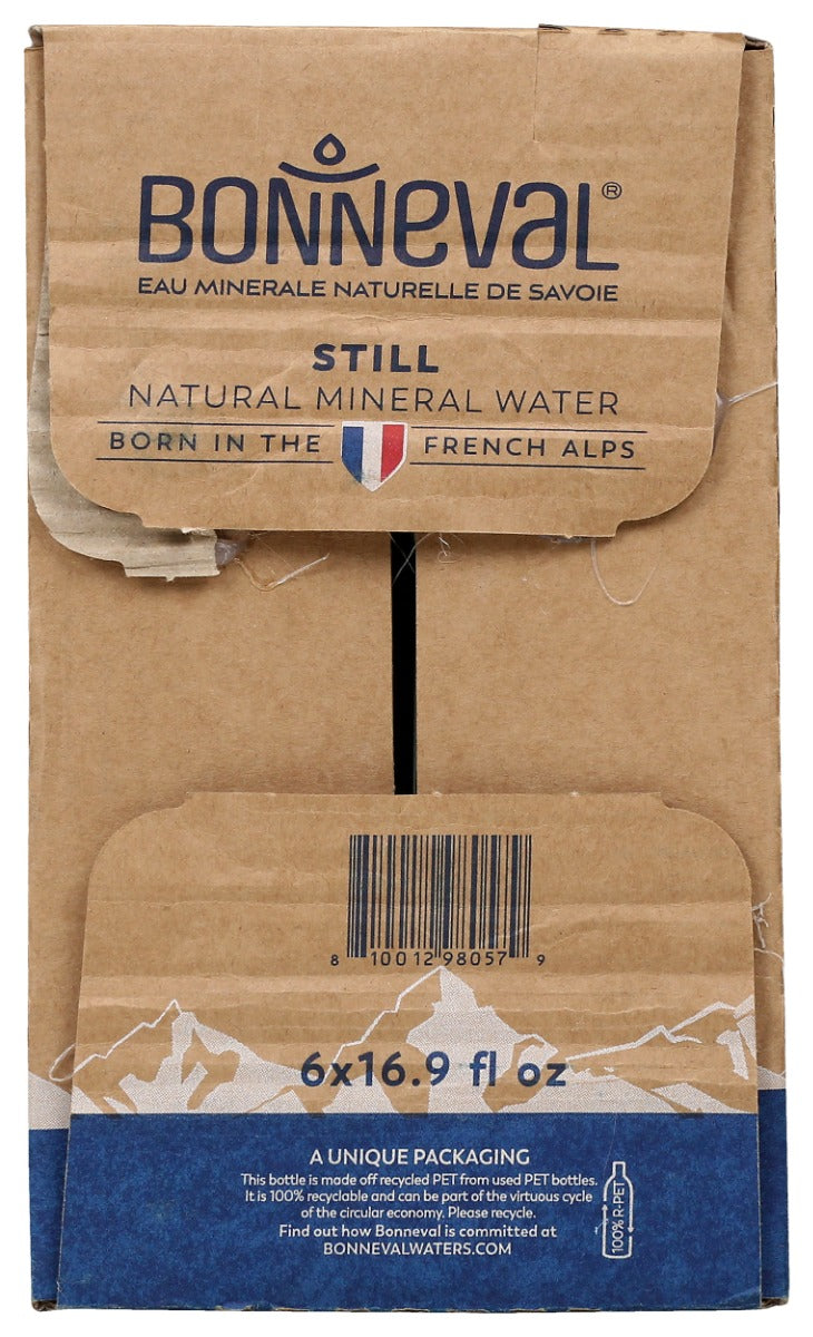 Bonneval: Still Natural Mineral Water 6Pk, 101.4 Fo