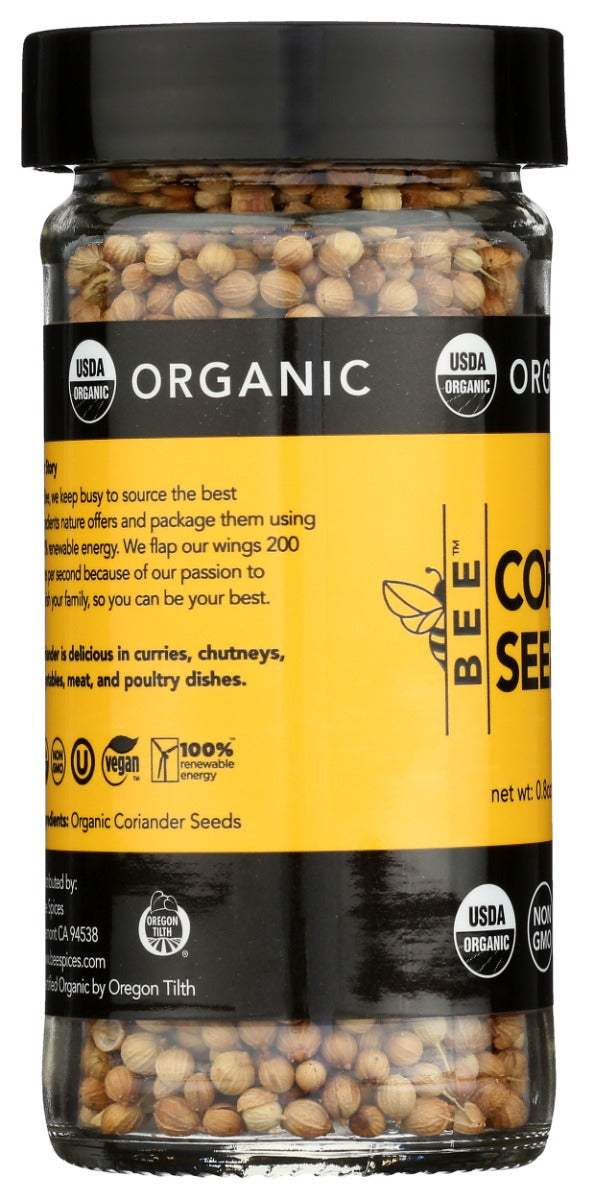 Beespices: Organic Coriander Seeds, 0.8 Oz