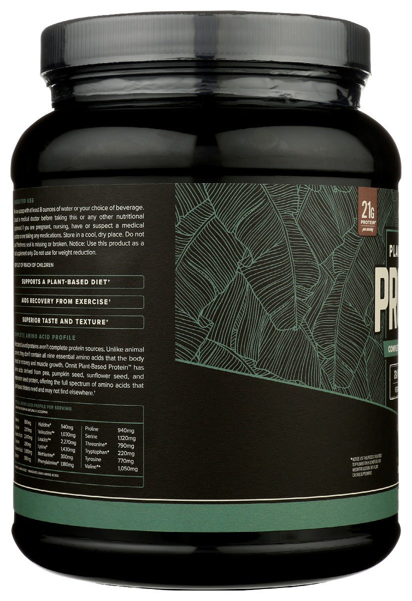 Onnit: Plant Based Protein Chocolate, 766 Gm