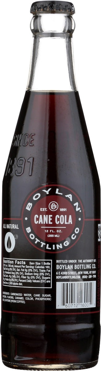 Boylan: Cane Cola, 12 Fo