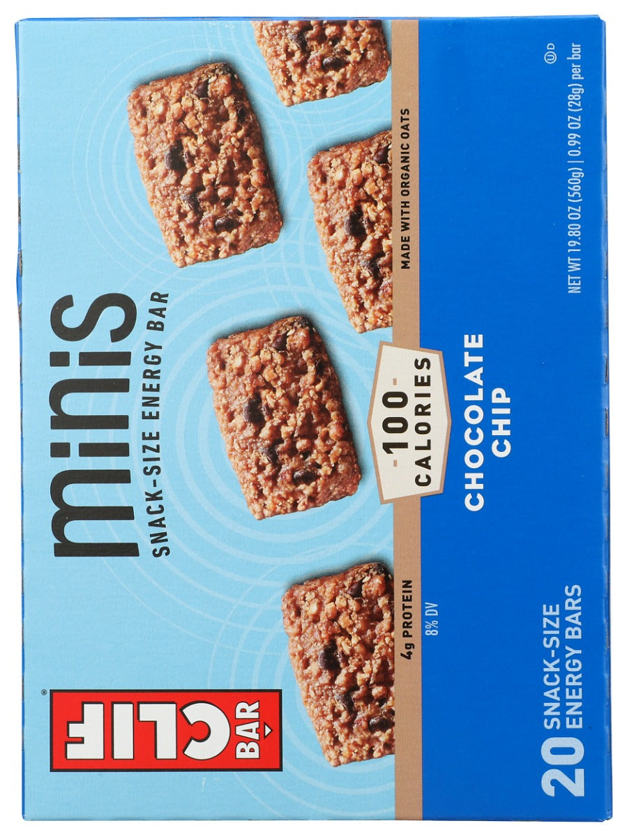 Clif: Chocolate Chip Minis, 19.8 Oz