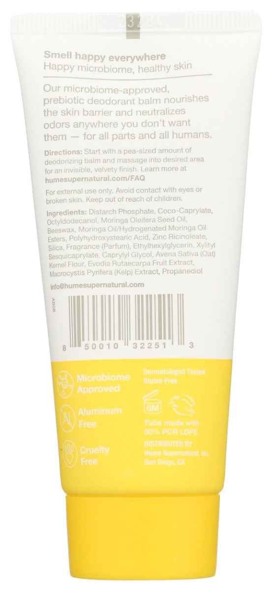 Hume Supernatural: All Body Deodorant Coconut Coast, 2 Oz