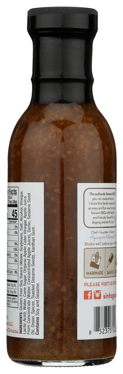 Sinto Gourmet: Korean Classic Bbq Sauce, 12 Fo