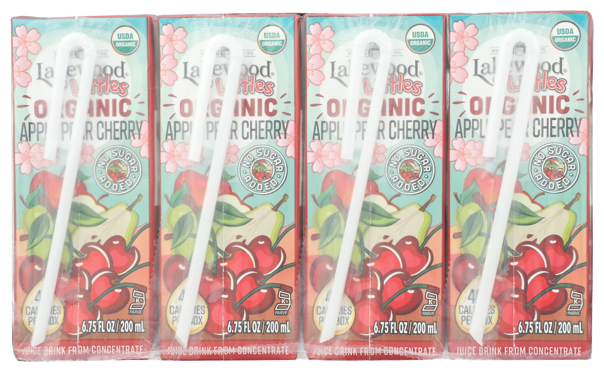 Lakewood: Littles Organic Cherry Fusion Juice Boxes 8Ct, 54 Fo