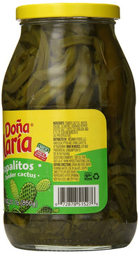 Dona Maria: Nopalitos Tender Cactus, 30 Oz