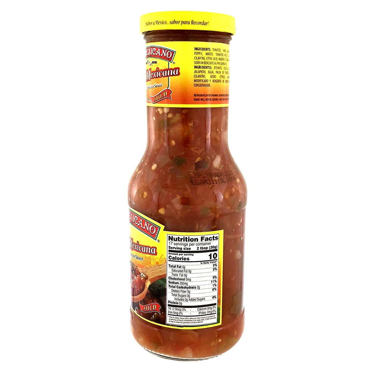 El Mexicano: Salsa Mexicana, 17.6 Oz