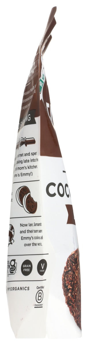 Emmysorg: Dark Cacao Coconut Cookies, 4 Oz