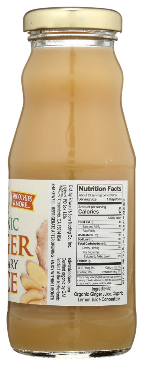 Edward & Sons: Organic Culinary Ginger Juice, 7 Fo