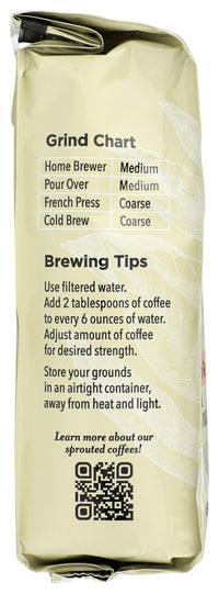 Java Trading: Sprouted French Roast Ground Coffee, 10 Oz