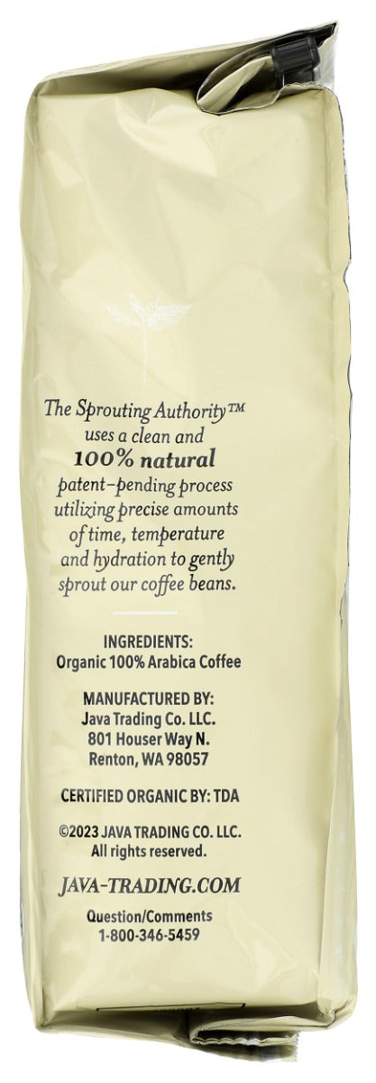 Java Trading: Sprouted French Roast Ground Coffee, 10 Oz