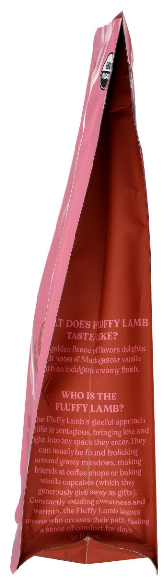 Chamberlain Coffee: Fluffy Lamb Vanilla Medium Roast Coffee Bag Fresh Ground, 12 Oz