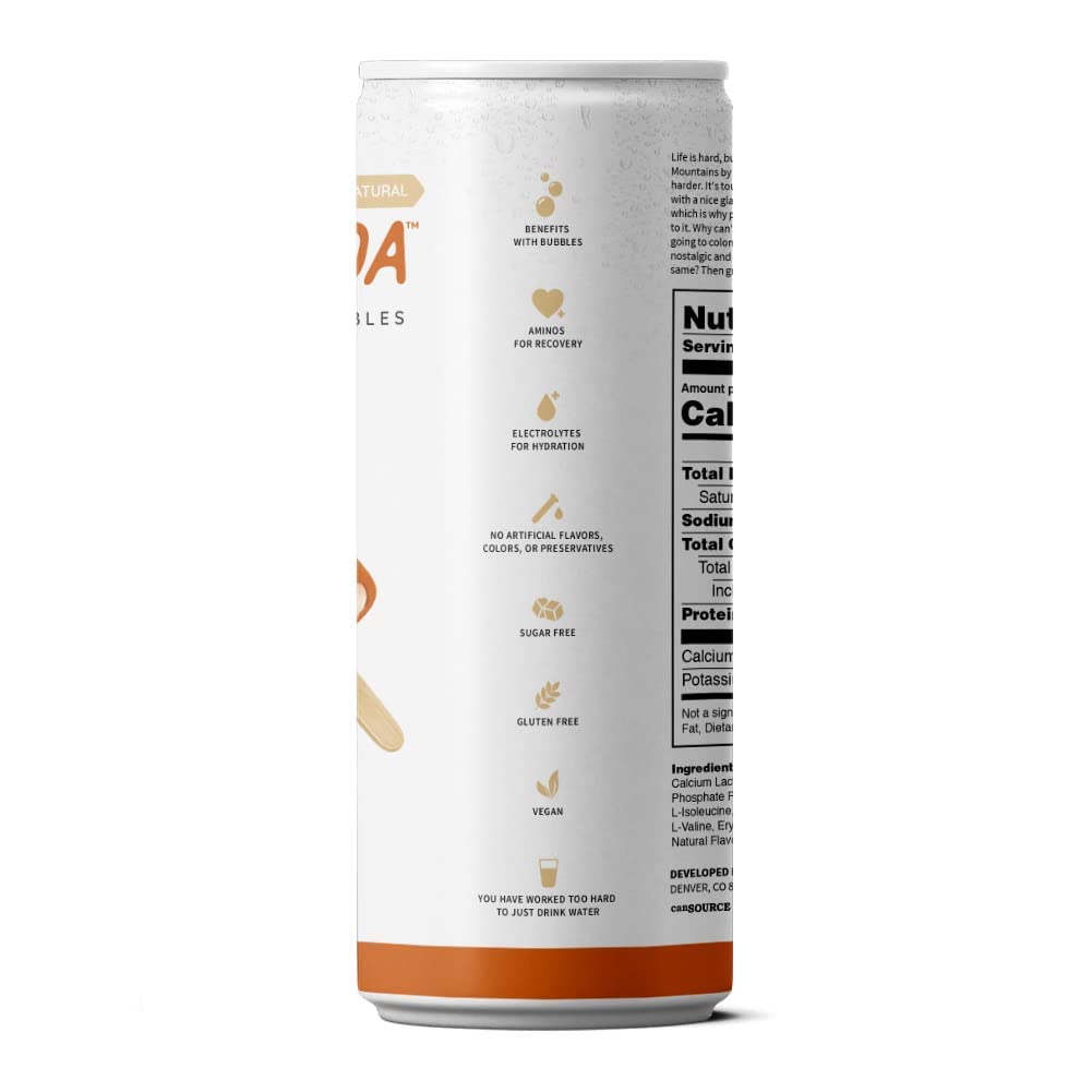 Fit Soda: Orange Cream Soda, 12 Fo