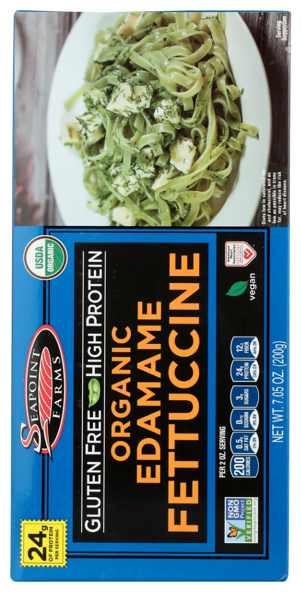 Seapoint Farms: Organic Edamame Fettuccine, 7.05 Oz