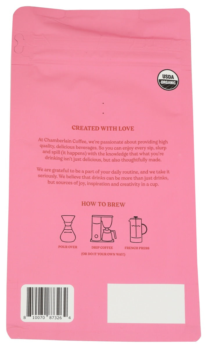 Chamberlain Coffee: Fluffy Lamb Vanilla Medium Roast Coffee Bag Fresh Ground, 12 Oz