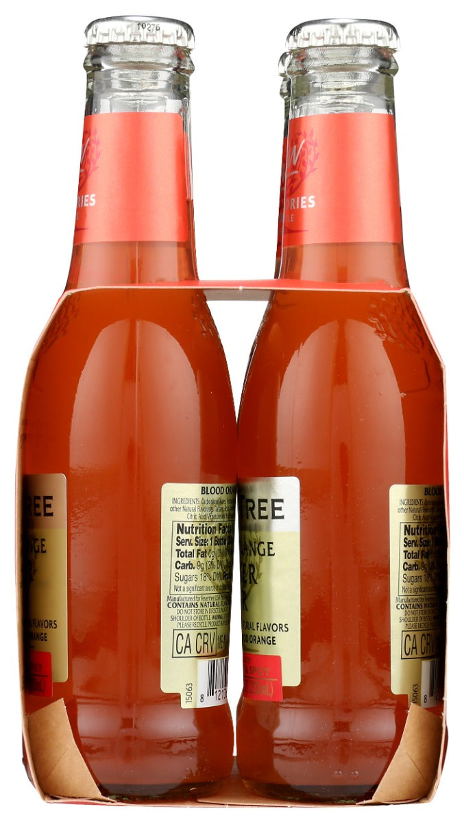 Fever Tree: Blood Orange Ginger Beer 4 Count, 27.2 Fo