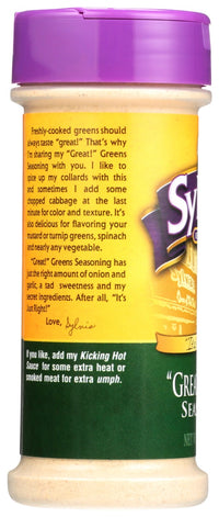 Sylvias: Great Greens Seasoning, 5.25 Oz