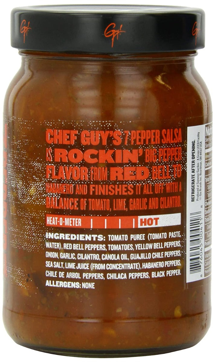 Guy Fieri: 7 Pepper Salsa, 16 Oz