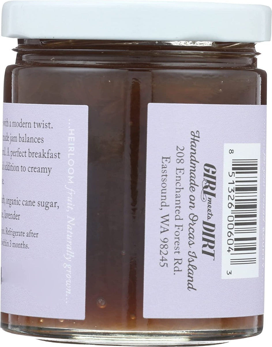 Girl Meets Dirt: Rhubarb Lavendar Spoon Preserves, 7.75 Oz