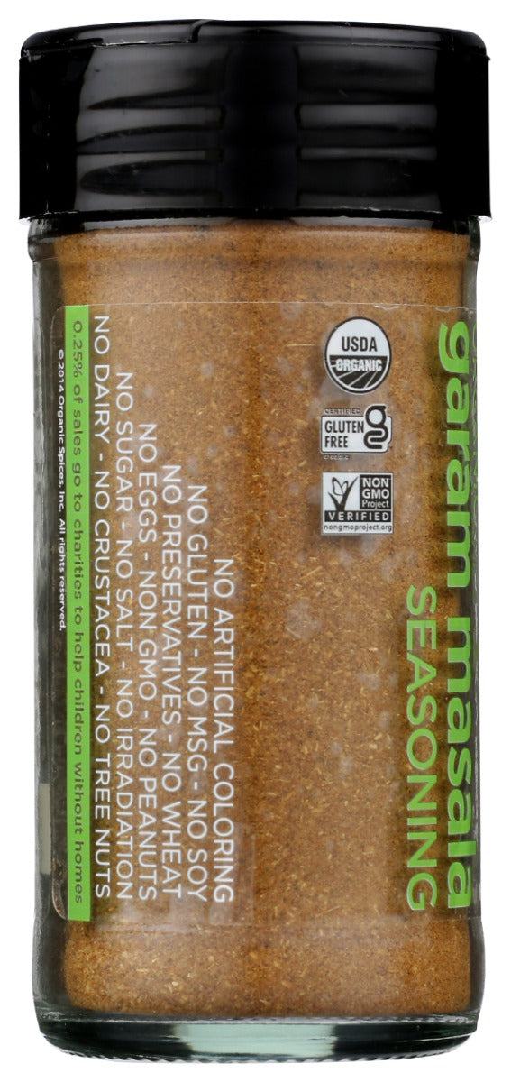 Spicely Organics: Organic Garam Masala Seasoning Jar, 1.6 Oz