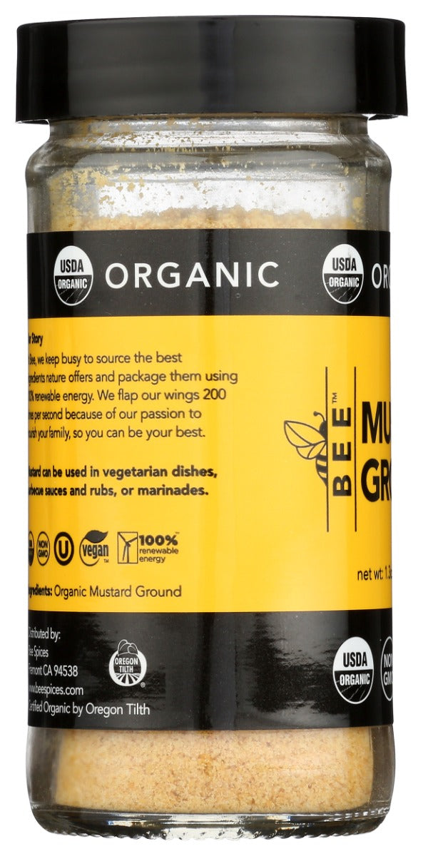 Beespices: Organic Mustard Ground, 1.3 Oz