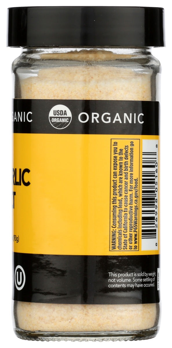 Beespices: Organic Garlic Salt, 3.3 Oz