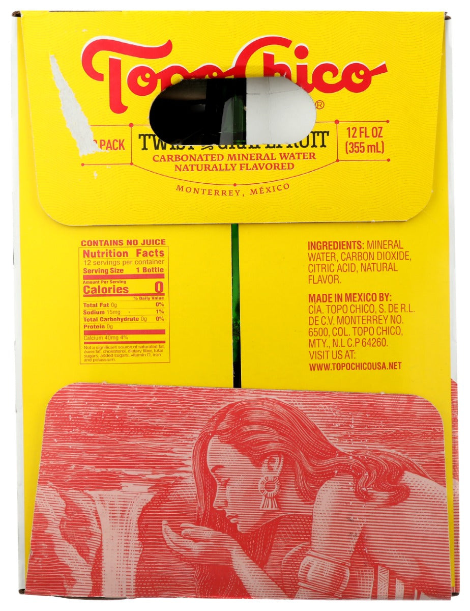 Topo Chico: Mineral Water Twist Of Grapefruit 12Pack, 144 Fo