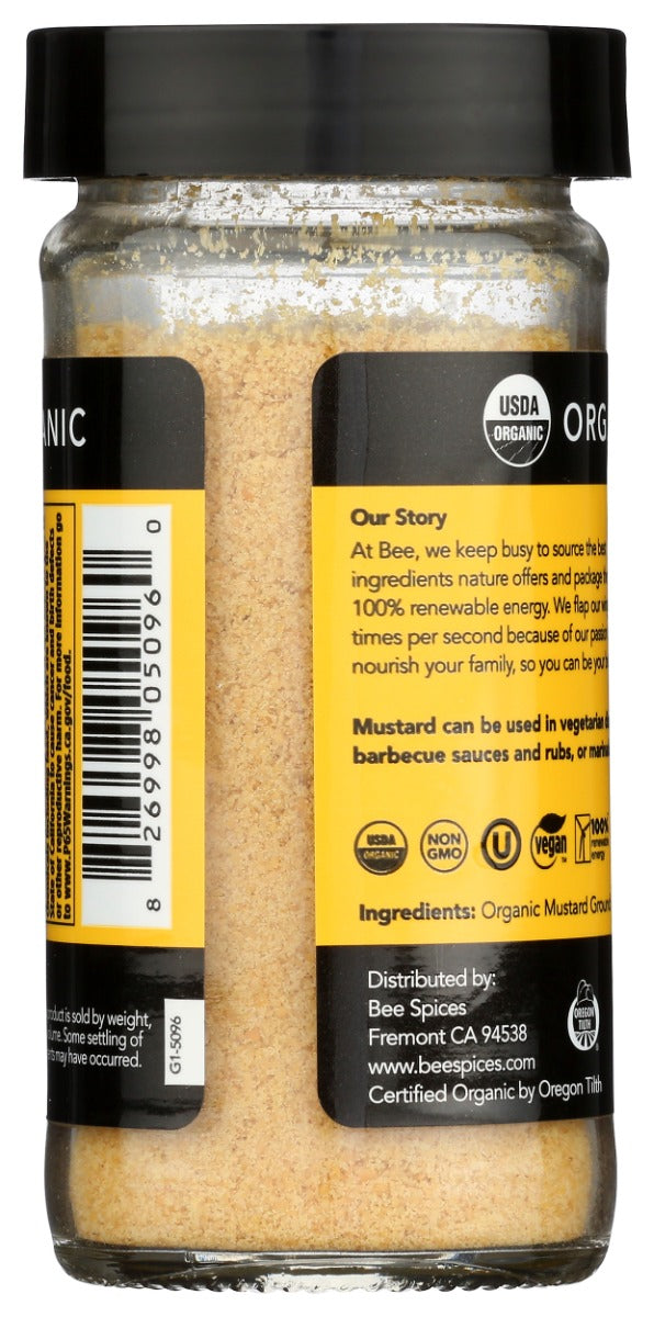 Beespices: Organic Mustard Ground, 1.3 Oz