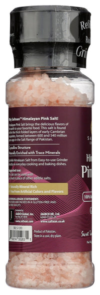 Saltean Chef Secret: Himalayan Salt Pet Grinder, 7.93 Oz