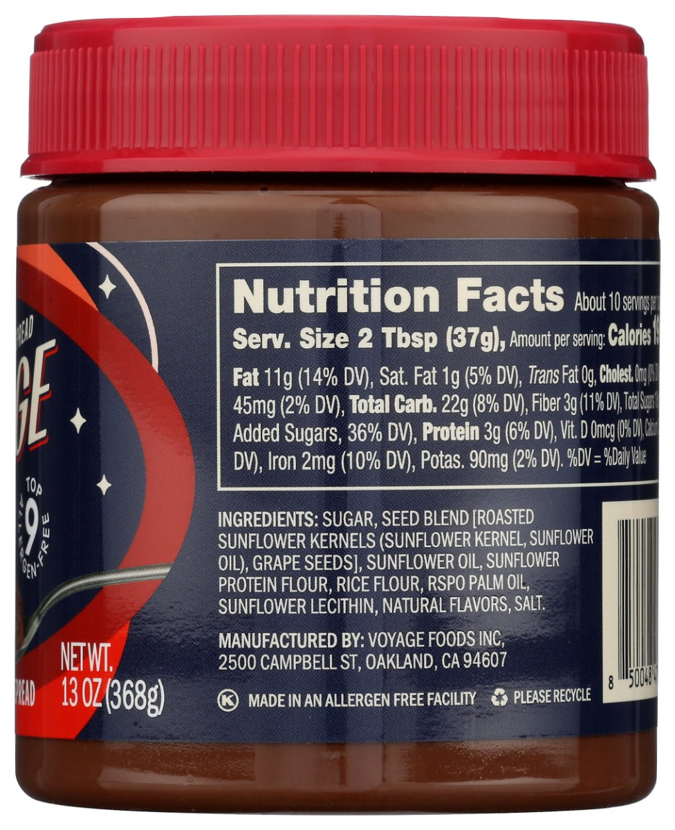 Voyage Foods: Hazelnut Free Spread, 13 Oz