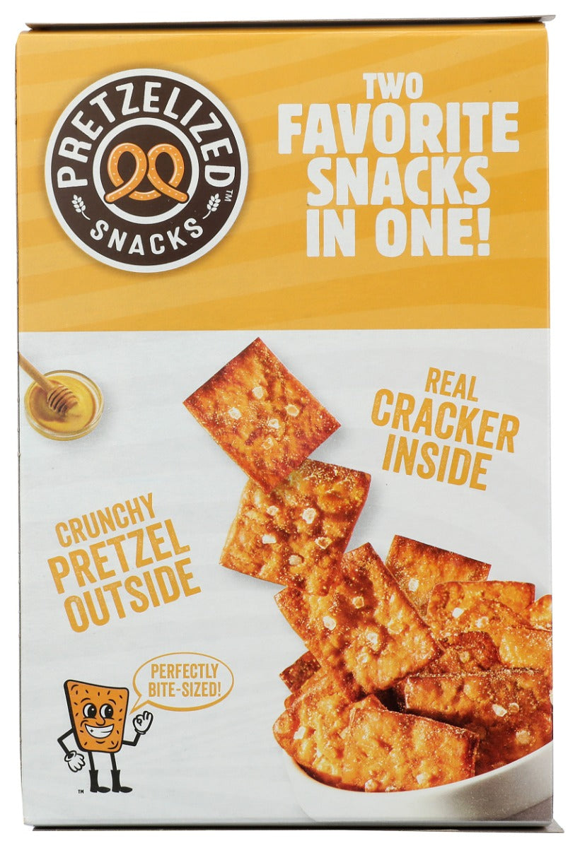 Pretzelized Snacks: Honey Mustard Pretzel Crackers, 6.5 Oz