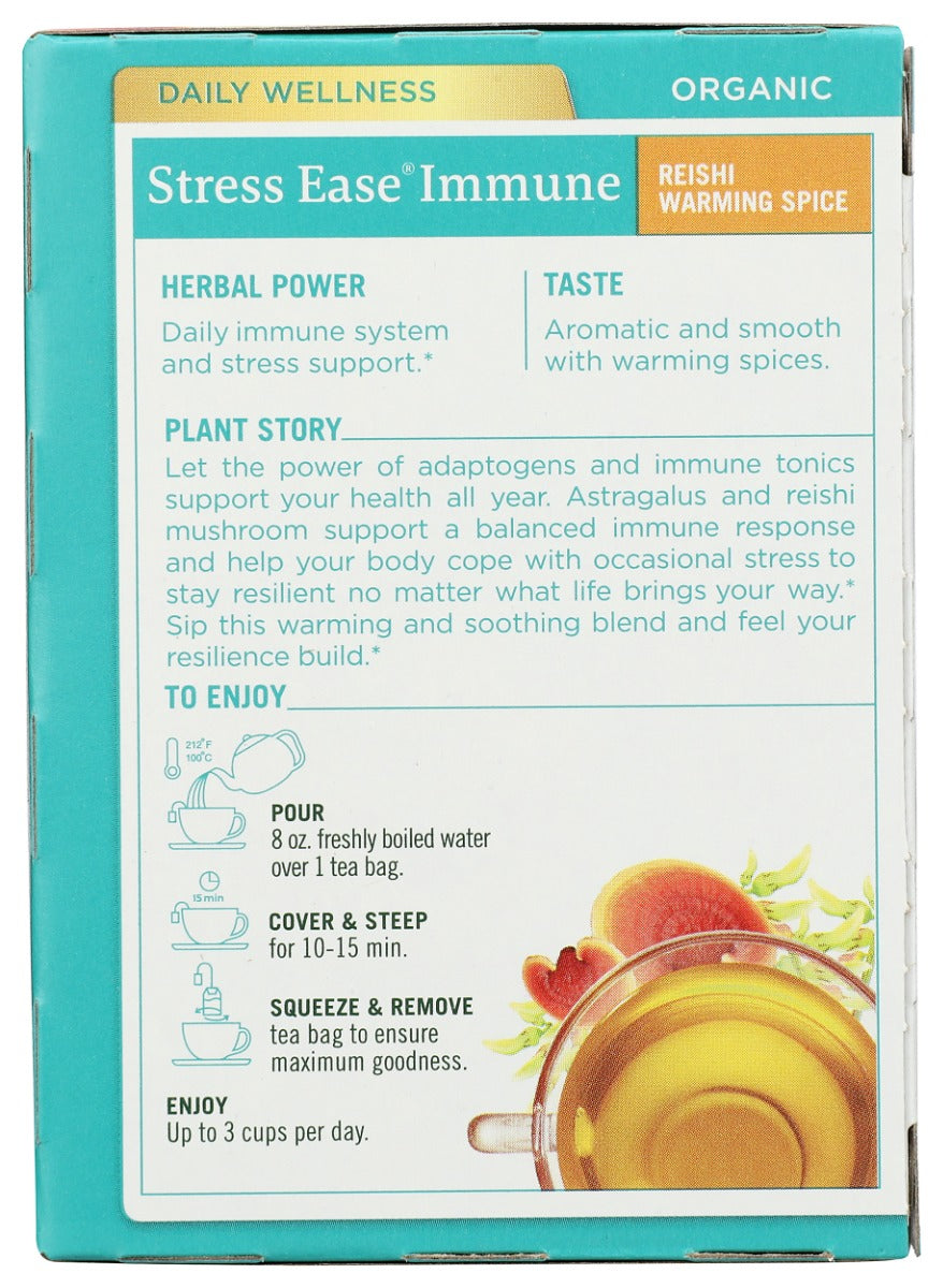 Traditional Medicinals: Stress Ease Immune Tea, 16 Bg