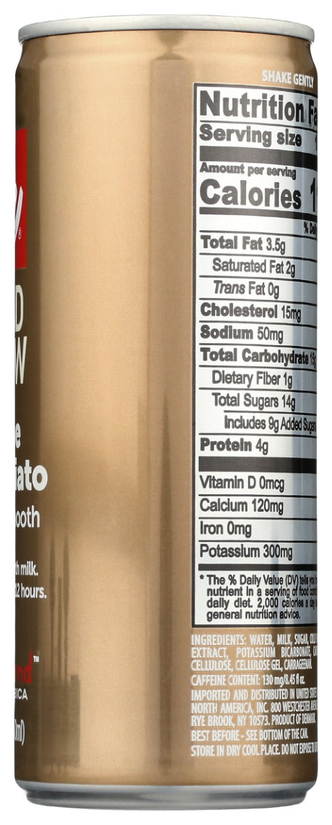 Illycaffe: Cold Brew Latte Macchiato Rtd, 8.45 Fo