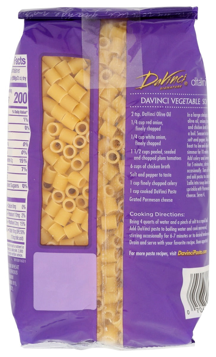 Davinci: Ditalini Pasta, 16 Oz