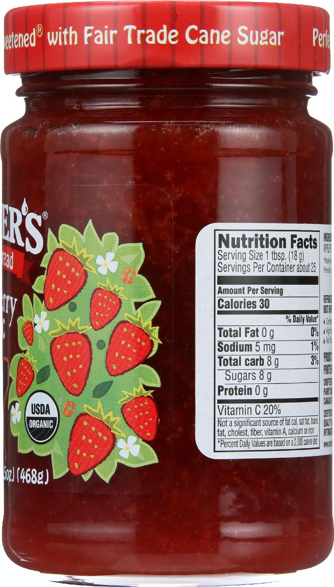 Crofters: Premium Spread Strawberry, 16.5 Oz