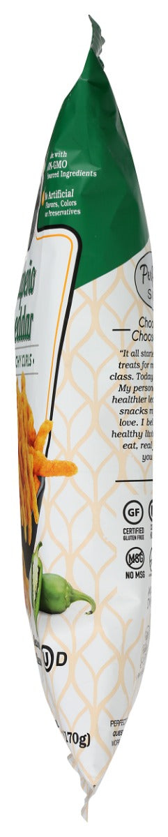 Perfection Snacks: Jalapeno Cheddar Crunchy Curls Gluten Free, 6 Oz