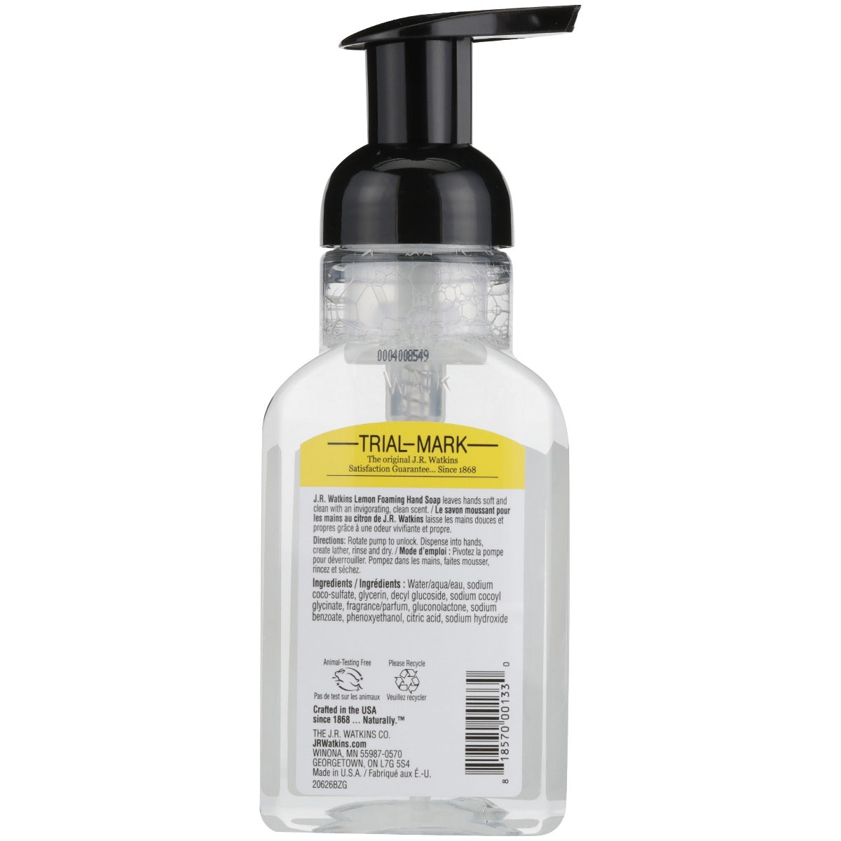 Watkins: Lemon Foaming Hand Soap, 9 Fo