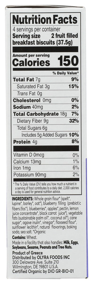 Olyra: Blueberry Fruit And Grain Bites, 5.28 Oz